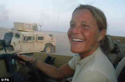 Soldier Adoption on The Only British Woman Soldier Driving Combat Vehicles On Patrol In