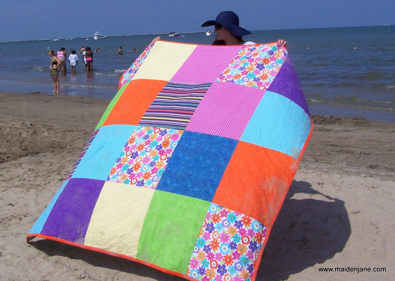 Big Beach Blanket Tutorial Maiden Jane