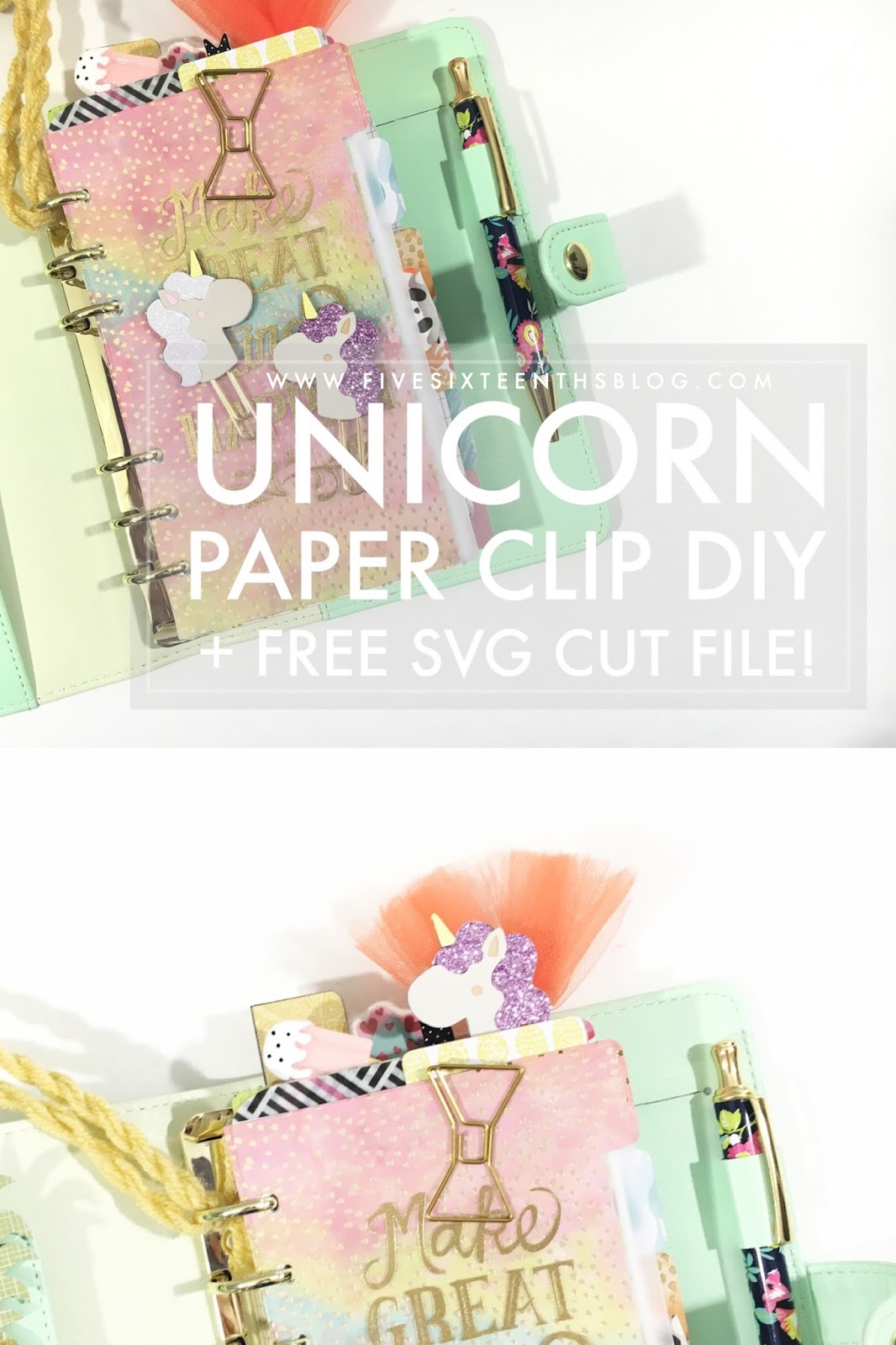 Download five sixteenths blog: Make it Monday // DIY Unicorn Paper ...