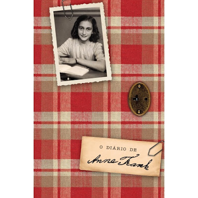 Capa do livro O Diário de Anne Frank, Anne Frank