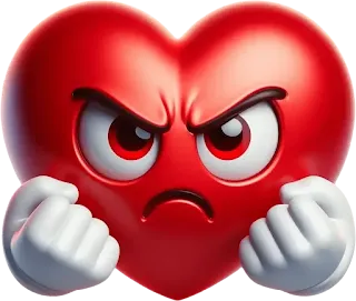 Red heart emoji png, Heart emoji png, Heart png