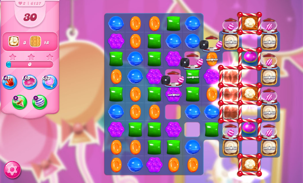 Candy Crush Saga level 6127