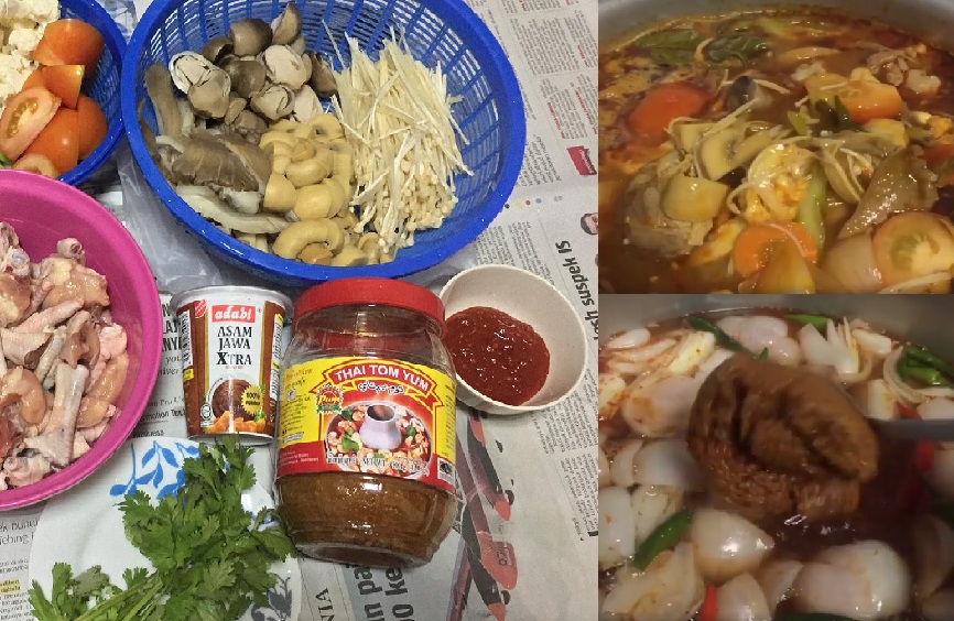 Cara Nak Buat Tom Yam Pekat, Pedas & Masam Macam Masakan Sebenar Thai