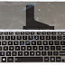 Keyboard TOSHIBA L800 L840 M800 M805  P780 SERIES HItam Jogja kondisi baru