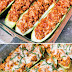 CHICKEN PARMESAN ZUCCHINI BOATS HEALTHY RECIPE