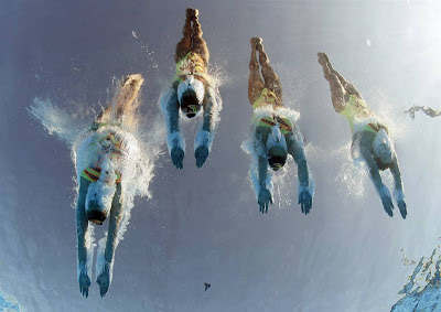 The Canadian team FINA Swimming