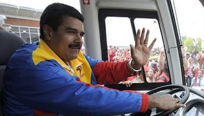 chau maduro chofer bus humor