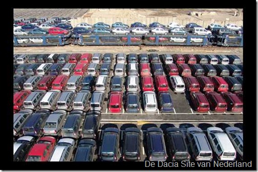 Dacias wachten op transport 01