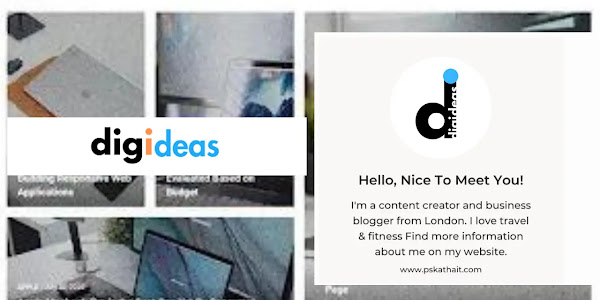 Digi Ideas Free Blogger Template