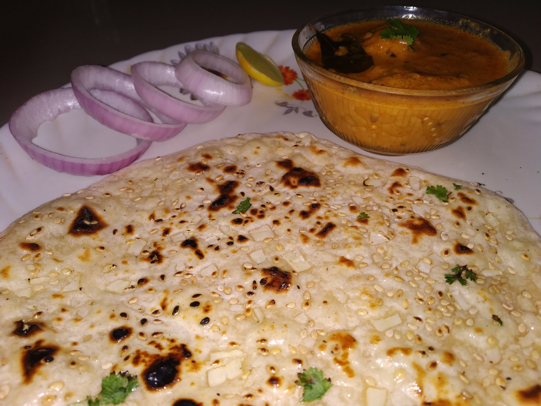 Butter garlic naan