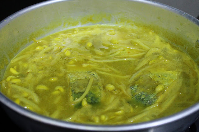 Masak Tempoyak Ikan Parang - Azie Kitchen