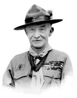 Gambar pendiri pramuka di dunia Lord Robert Baden Powell of Gilwell.