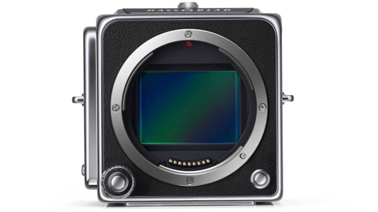 Фотоаппарат Hasselblad 907X + CVF 100C, вид спереди