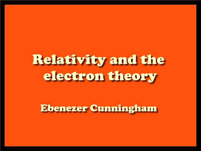 Relativity and the electron theory