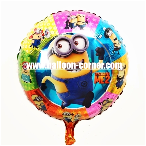 Balon Foil Bulat MINION