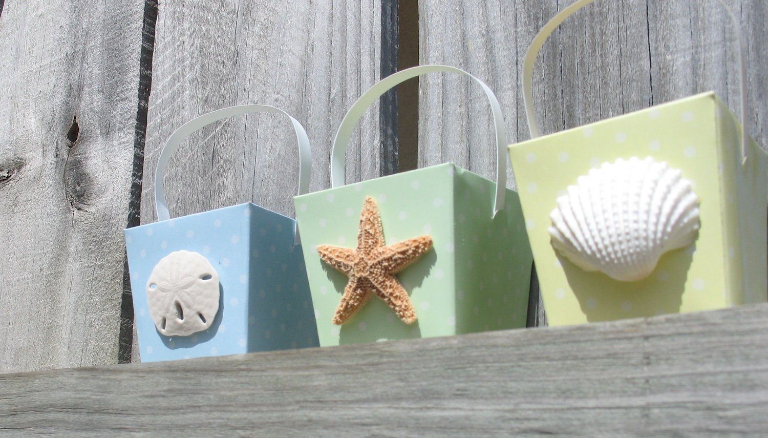 Beach Wedding Favor Boxes