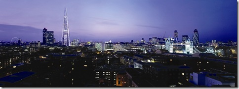 The Shard London Skyline 2012