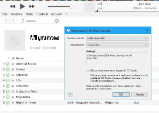 copiare musica CD
