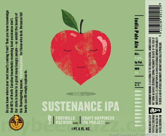 Foothills Sustenance IPA