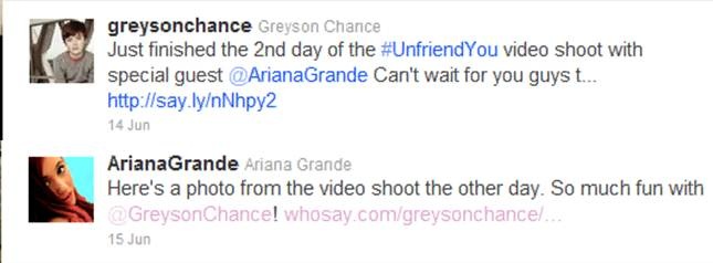 Greyson Chance is almost finished in shooting his music video for his new 