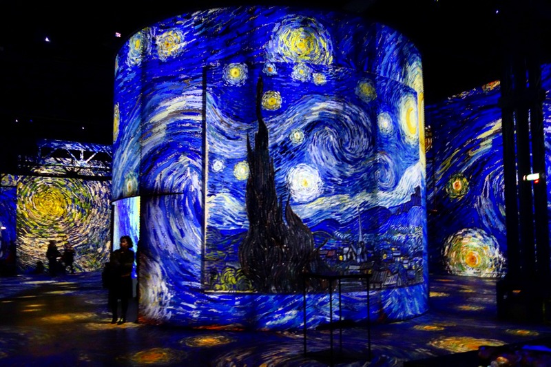 Expo Van Gogh La Nuit Etoilee Atelier Des Lumieres Jusqu Au 31 Decembre 19 Paris La Douce Magazine Parisien Lifestyle Culture Sorties Street Art