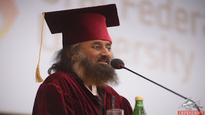 Sri Sri Conferred With Hon. Doctorate From Russian university _ The Dependent