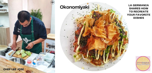 La Germania with Chef Lee Jose with Okonomiyaki recipe