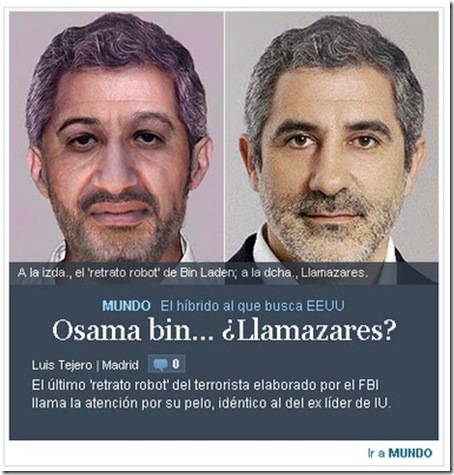 Llamazares Bin Laden