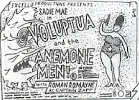 Panel from All Right: Voluptua and the Anemone Men