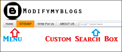 custom search box