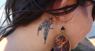 feather tattoo