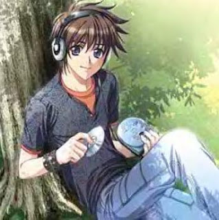 anime boy brown hair images