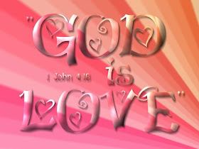 God Is Love Christian Wallpaper