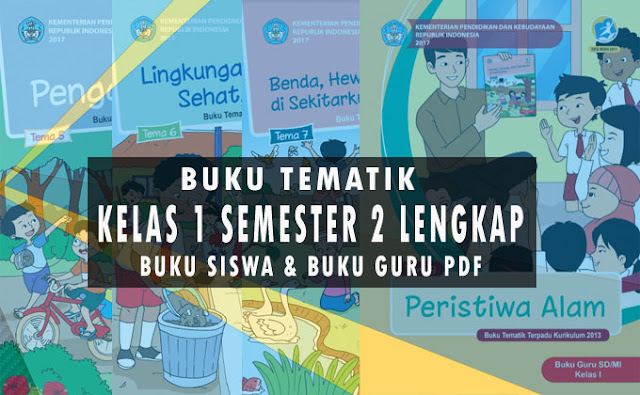 buku tematik kelas 1 semester 2 lengkap