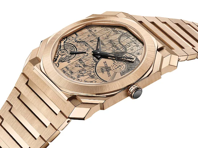 Bulgari Octo Finissimo Automatic Sketch in rose gold 104165