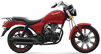 Eider Ruddy 150cc  Cruiser red HD Image