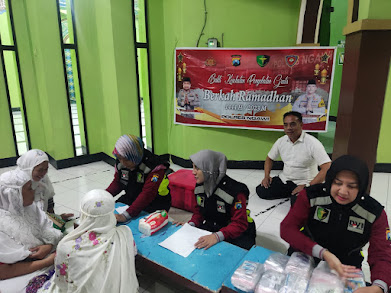 Polres Ngawi Gelar Bakti Kesehatan Gratis Untuk Warga