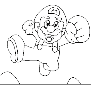 Mario Coloring Pages