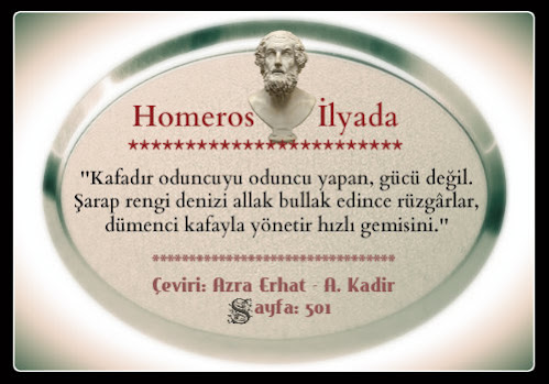 #Homeros #İlyada #ÇevirenAzraErhatAKadir