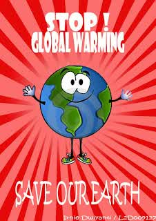 Contoh Poster Global Warming Lucu Dalam Bahasa Inggris 