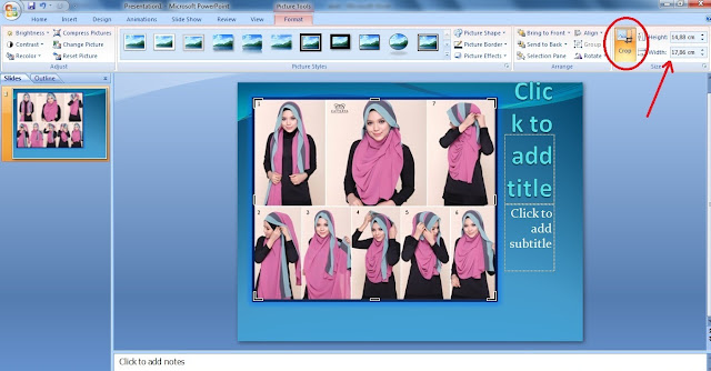 Cara Mengatur Posisi Gambar di Power Point