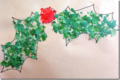 eggshell christmas craft d