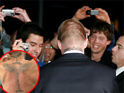 david beckham tattoos. David Beckham Tattoos is very