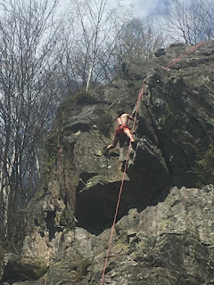 Escalade aux Gaillands (Chamonix)