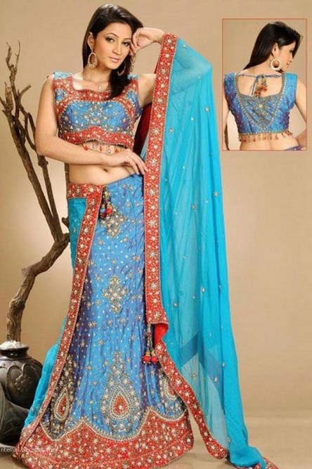 Indian Bridal Lehnga Designs 5