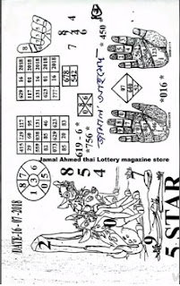 Thai lottery 4pc last paper