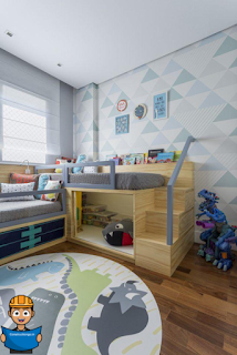 Simple kids room deign