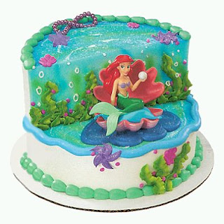 The Little Mermaid Cakes for Children Parties