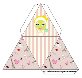 Free Printable Pyramid Box,.