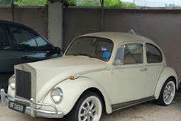 Spotted for Sale: Volks Royce aka Old Beetle with a Huge Grille